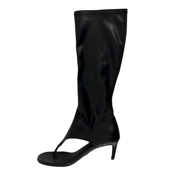 AZALEA WANG Shoes - AZALEA WANG Cecile Sz 11 Open Toe Sandal Boot in Black Sandal